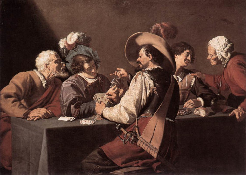 Theodor Rombouts Card Players