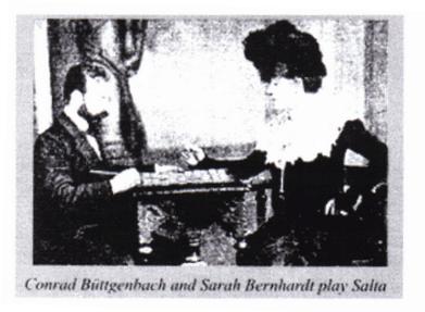 Inventor Büttgenbach Plays Sarah Bernhardt