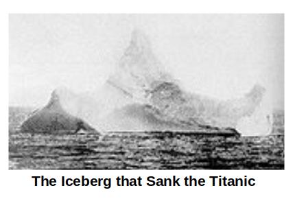 Iceberg that Struck the Titanic