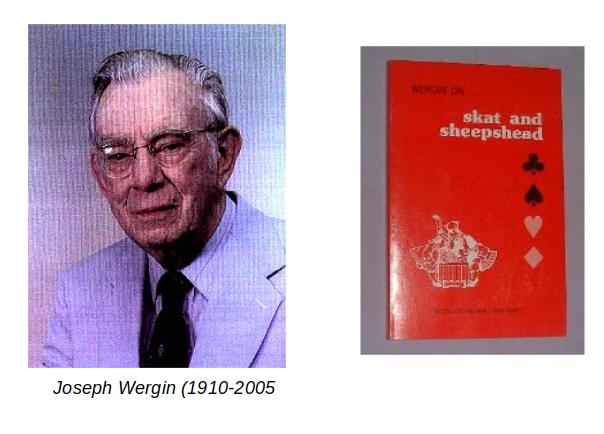 Joseph Wergin and his Skat Book